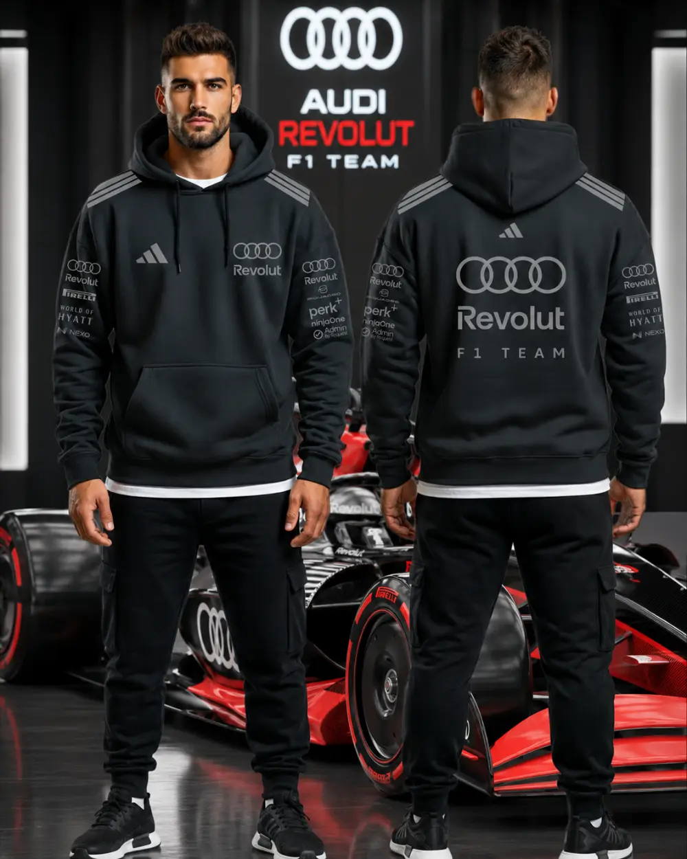 Polera Escudería Audi Revolut