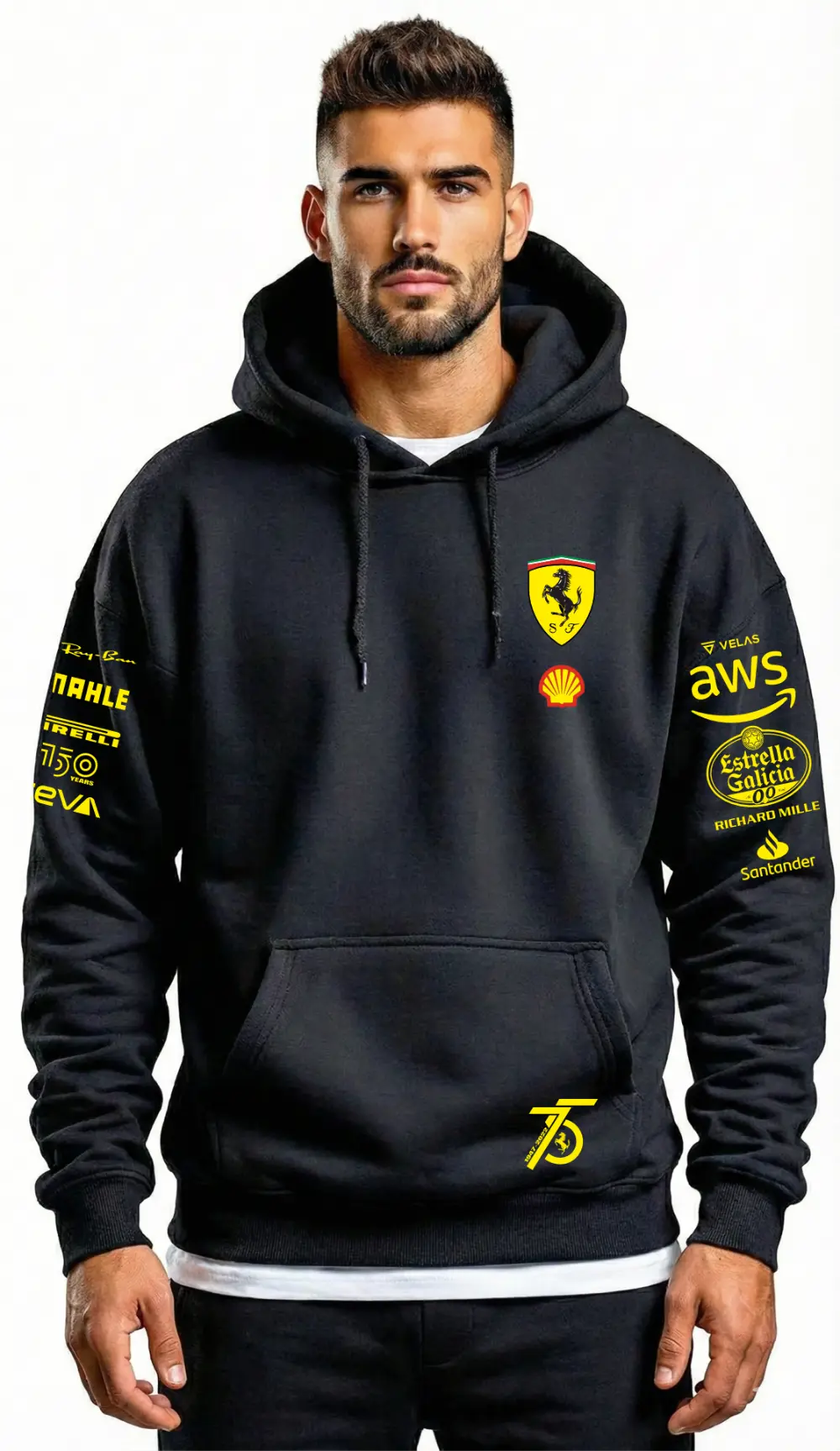 Polera Escudería Ferrari