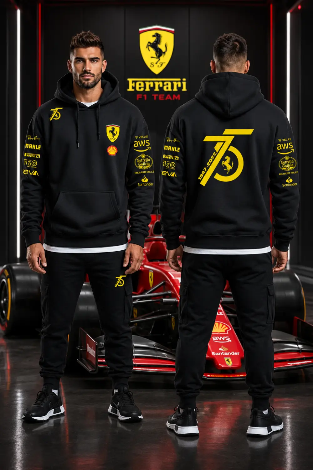 Polera Escudería Ferrari