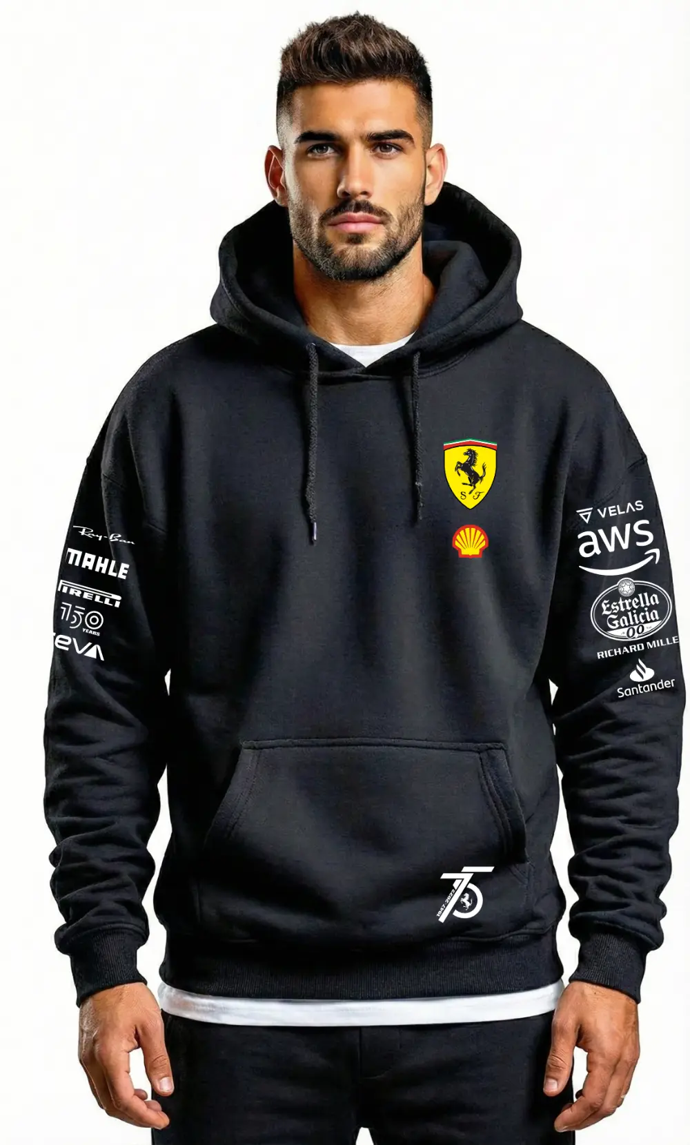 Polera Escudería Ferrari