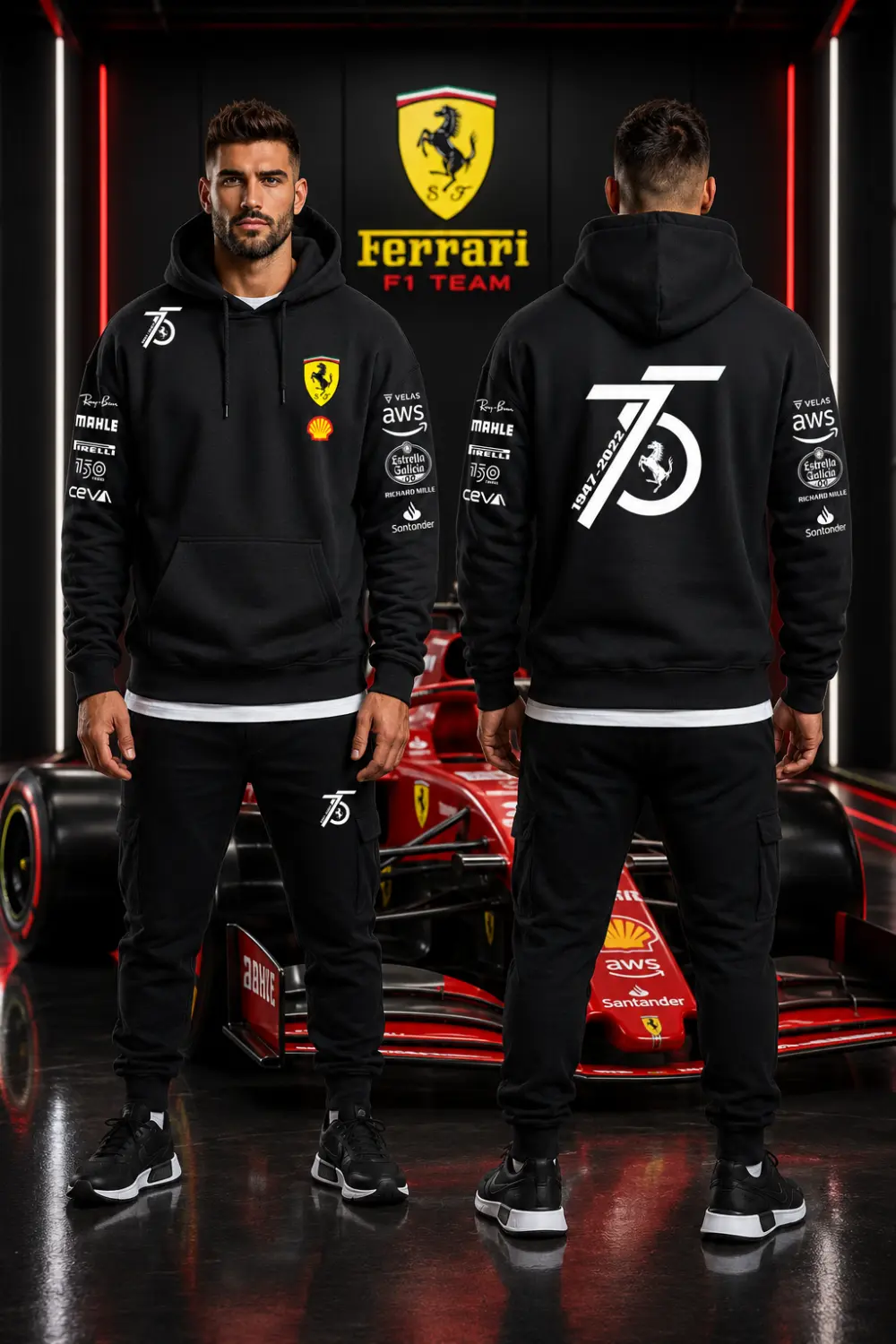 Polera Escudería Ferrari